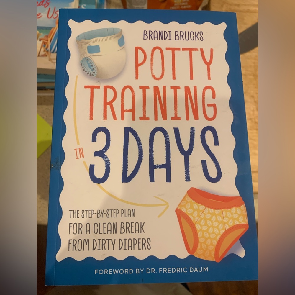 Potty training in 3 days book 📚